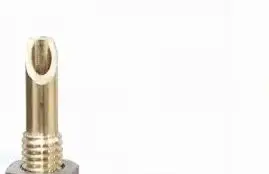 2pcs Copper Water Nozzle 4mm Big Hole Water Cooling Inlet Brass Water Scraping Nipple Faucet for RC Boat Connecting Parts