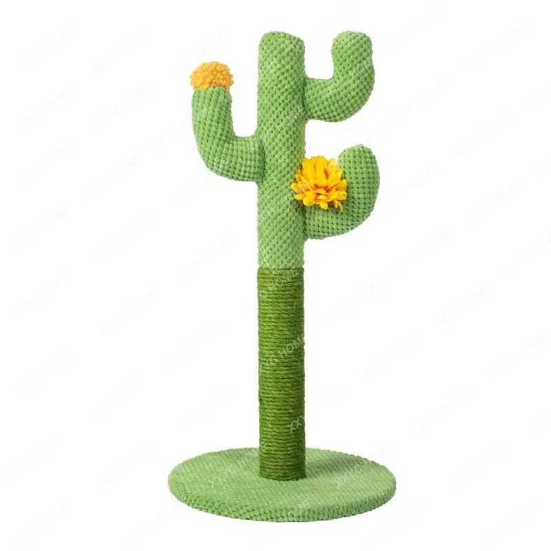 

Cactus Cat Scratching Posts with Sisal Rope Cat Scratcher Cactus for Young and Adult Cats Cat climbing Frame Toy