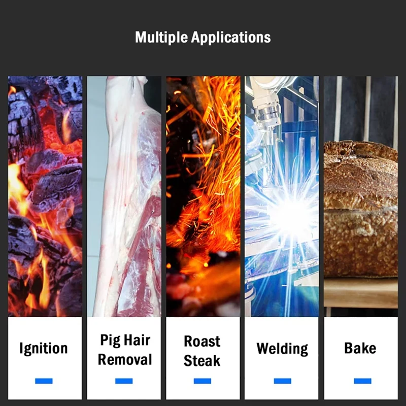 ABDJ-مزدوج الرأس ارتفاع درجة الحرارة غاز البترول المسال شعلة لحام مكيف الهواء أنبوب النحاس شعلة لحام