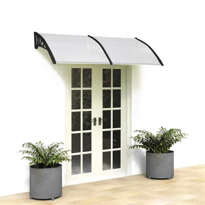 80 x 40 outdoor UV protected front door awning patio canopy canopy canopy with eaves gazebo