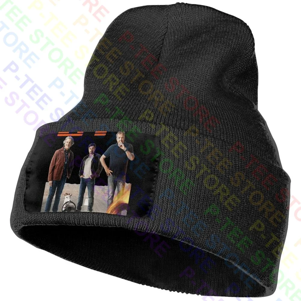 The Grand Tour Tv Show Jeremy Clarkson Logo Knitted Beanie Hat Beanies Cap Trend Hot Deals Best Seller