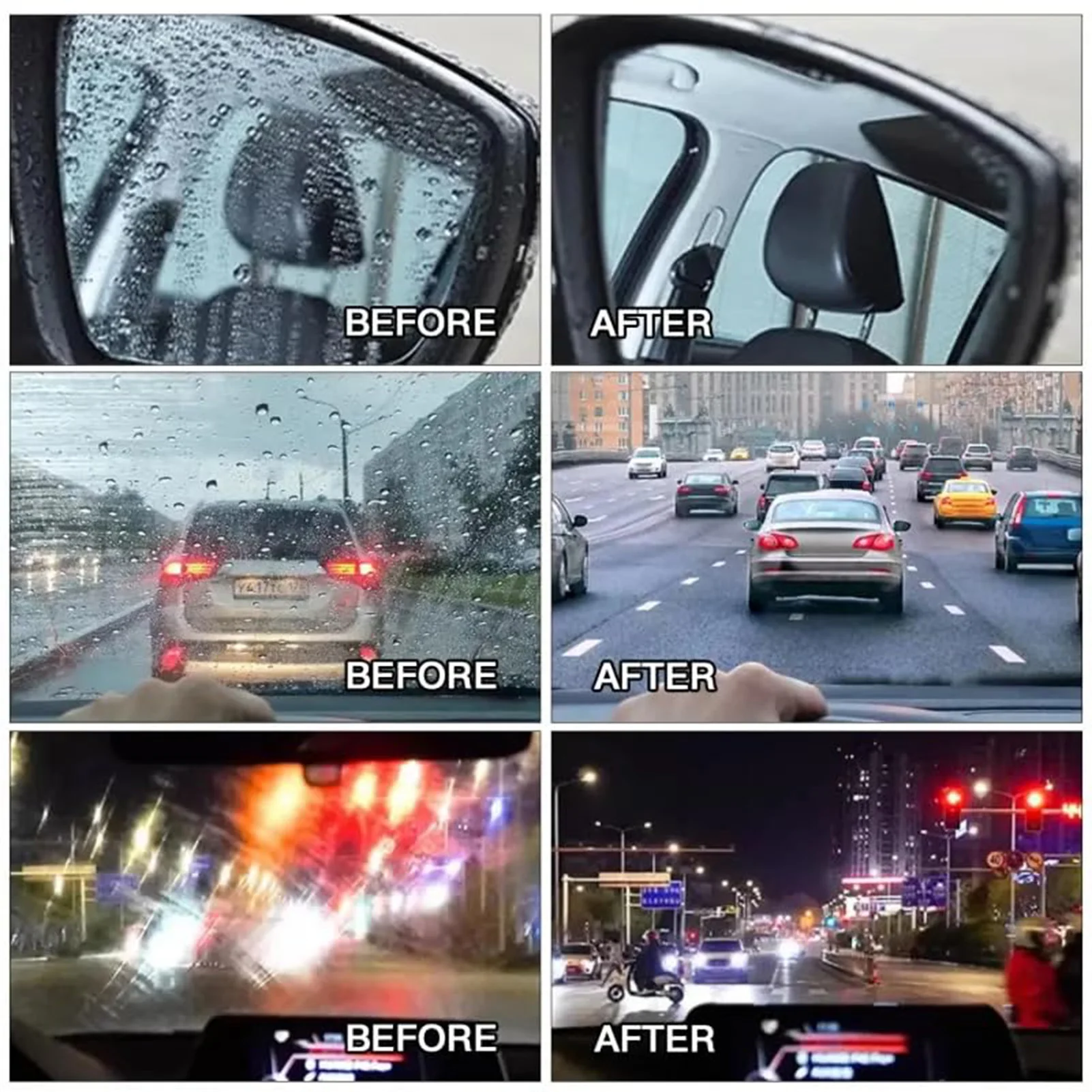 Automotive Windshields Coating Bursh Hydrophobic Glass Coating Bursh for Windshield Improves Clarity