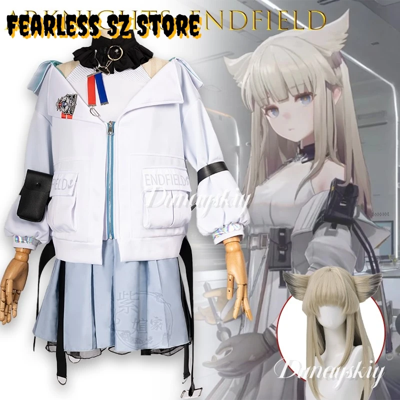 

rknights Endfield Perlica Аниме Стиль Ролевая игра 코스프레 Косплей Хэллоуин Disfraz Mujer Косплей 코스embali스 Полный комплект Рождество Kawaii