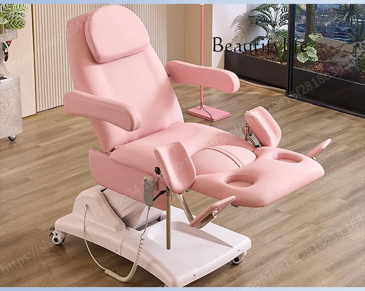 SM Electric Gynecological Beauty Bed Examination Medical Automatic Operating Chair Tattoo Micro-whole Bed