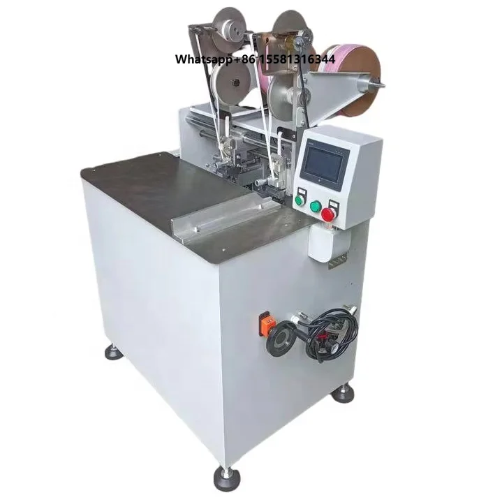 Automatic two-end hardcover book sealing ridge edge wrapping machine, post-processing equipment, hardcover book making machine