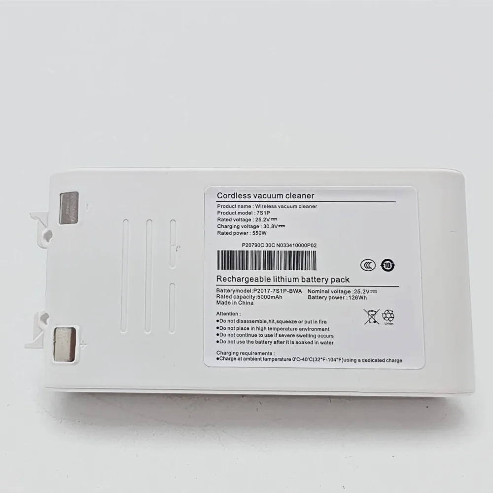 ل Dreame V8 V9 V10 V9P V9B Dreame بطارية مكنسة كهربائية 25.2 فولت 5000 مللي أمبير VVN3 VVN4 بطاريات استبدال الماسك الغبار اللاسلكي
