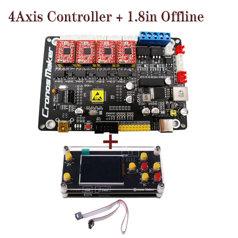 Imagem -04 - Cnc 3018 Grbl 1.1 Motor Paso a Paso de Ejes Placa Controladora Usb de Doble Eje y Placa Láser para Enrutador Cnc Grbl Placa Usb de Ejes