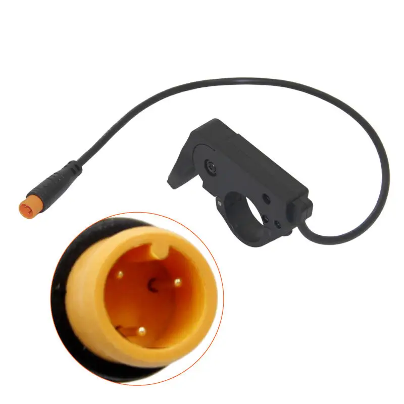 3-Pin-Finger-Daumengashebel Kompatibel mit BAFANG-Motor, 36V/48V/60V/72V E-Bike-Roller-Beschleuniger Passend für Linken & Rechten Lenker – Detail 2