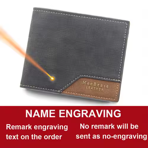 Free Name Engraving Men Wallets Slim Coin Pocket Photo Holder New Short Small Male Wallet Card Holder Frosted Leather Men Purses - Image 17
