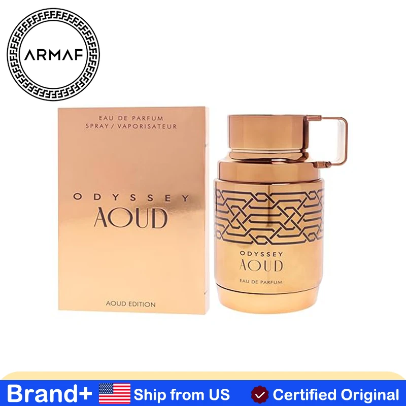 

Armaf Odyssey Aoud Edition for Men Eau De Parfum Spray 100ML Cologne Persistence Arabian Pheromone Makeup Long-lasting Fragrance