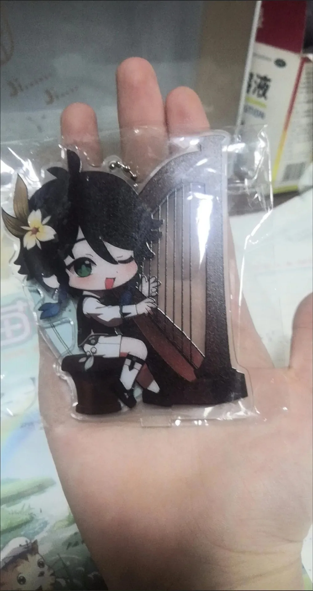 Venti Gift Toy Figures Acrylic Stand Anime Model Action Figure Ornament Accessories Models Yuan Shen Desktop Ornament
