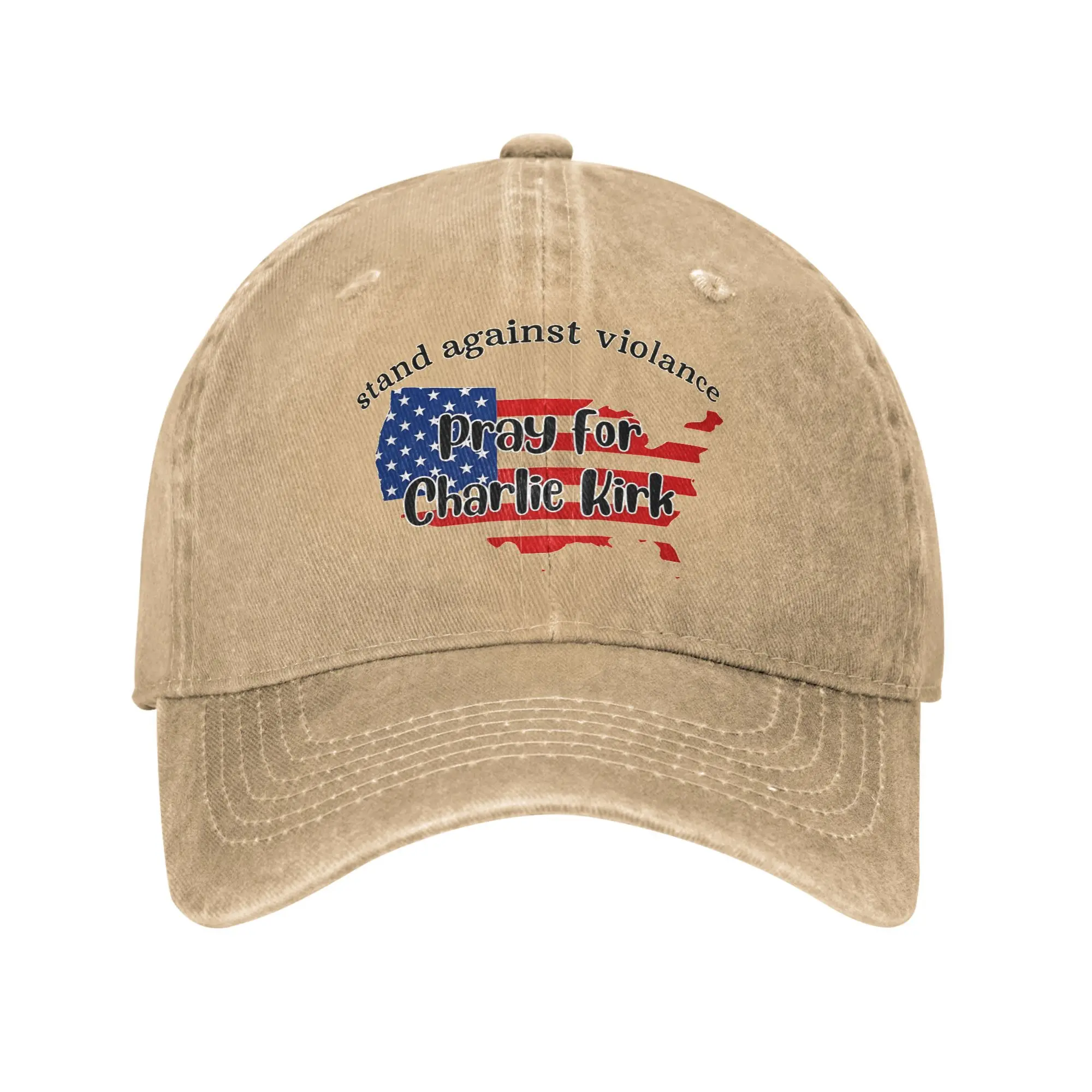 

Charlie Kirk Baseball Cap Sun Tennis Skate High Quality Washed Trucker Hat Men Women y2k Cute Design Snapback Cap