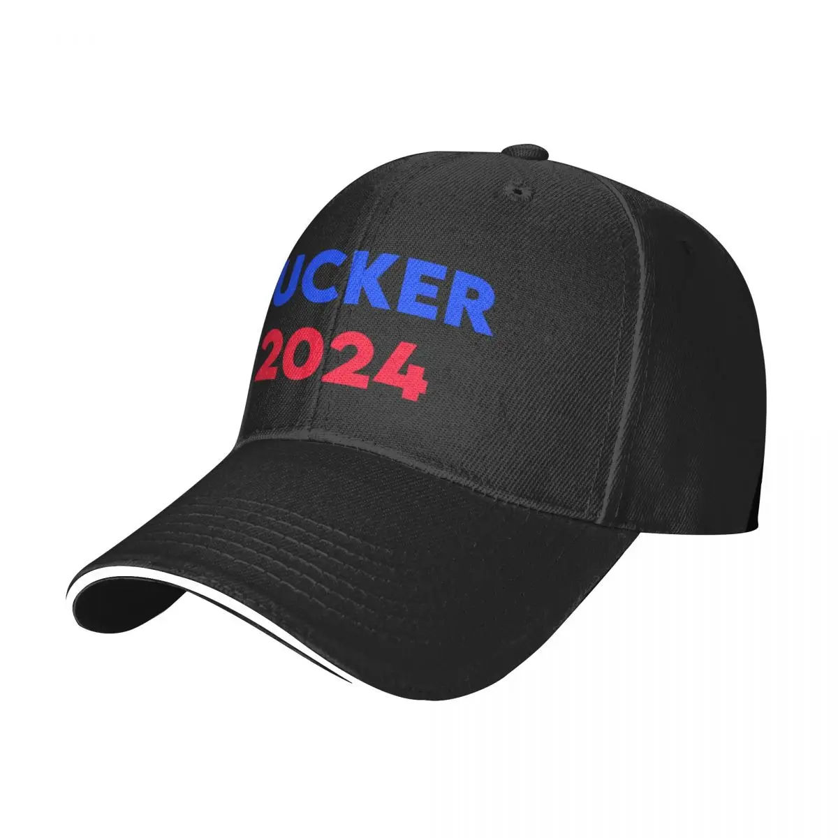 Tucker Carlson 2024 Baseball Cap birthday Bobble Hat Sunhat Golf Hat Men Women's