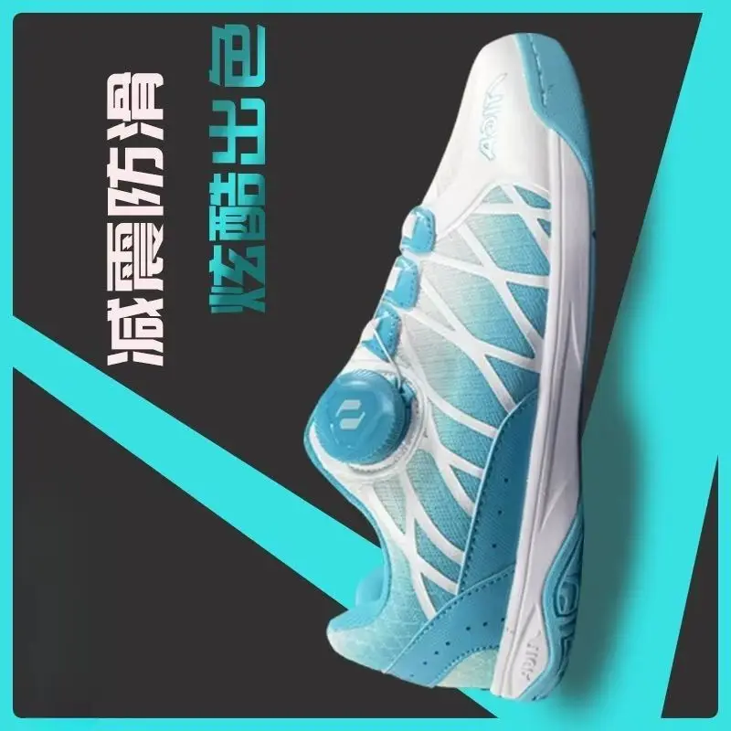 

Professional Table Tennis Shoes Men Women Comfortable Badminton Shoes Unisex Anti Slip Indoor Court Shoes Couples Sneakers