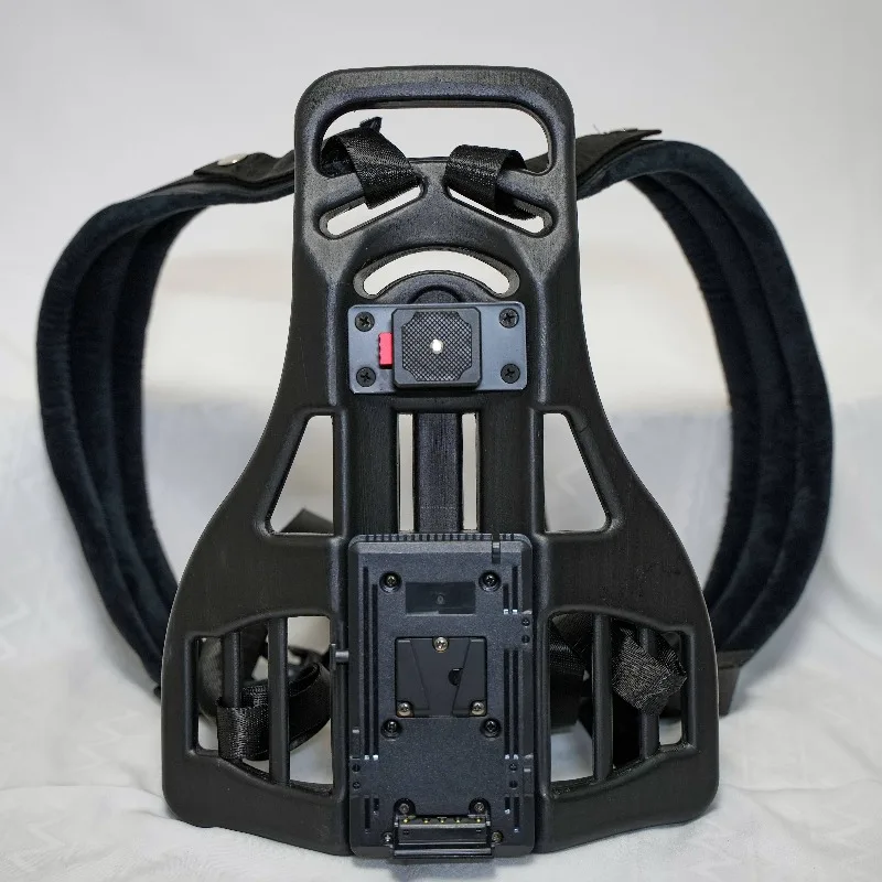 Outdoor live broadcast back frame, clip push streamer, picture transmission backpack high vision, vest