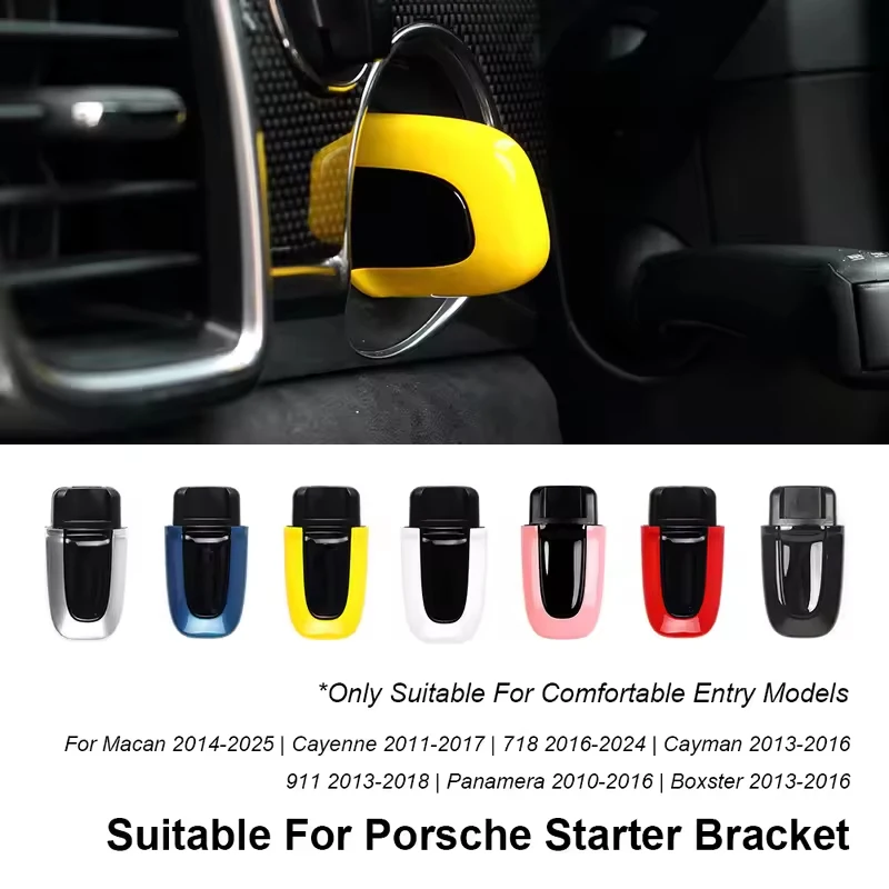 

For Porsche Cayenne 92A Panamera 970 718 Boxster 981 911 991 Cayman Car Smart Key Remote Keyless Entry Replacement Start Button