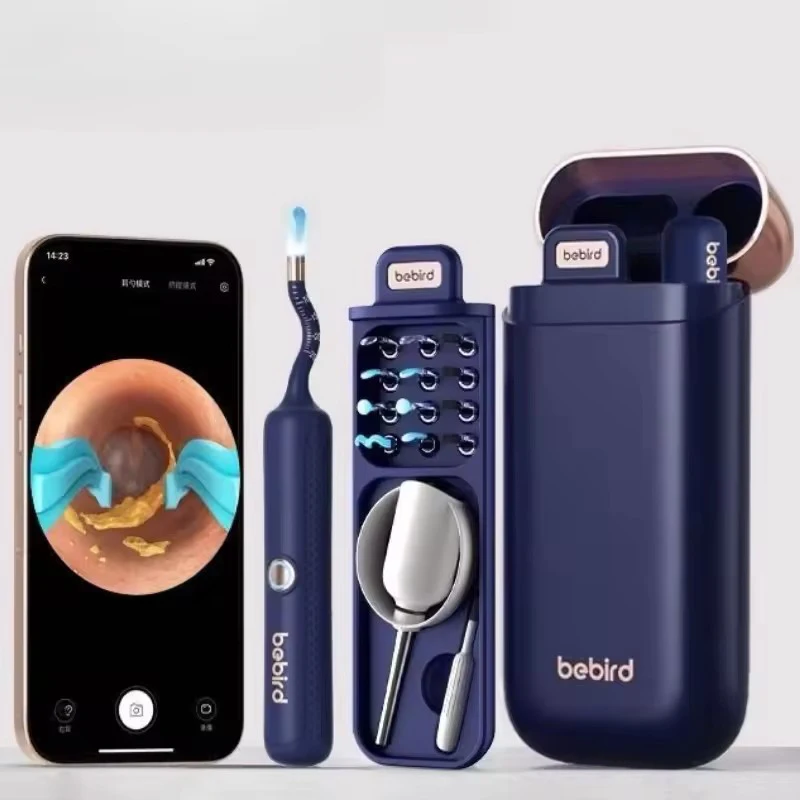 

Визуальный очиститель ушей Bebird EarSight Plus I35R, 2022, HD клипсы, пинцет, портативный беспроводной чистящий эндоскоп с камерой