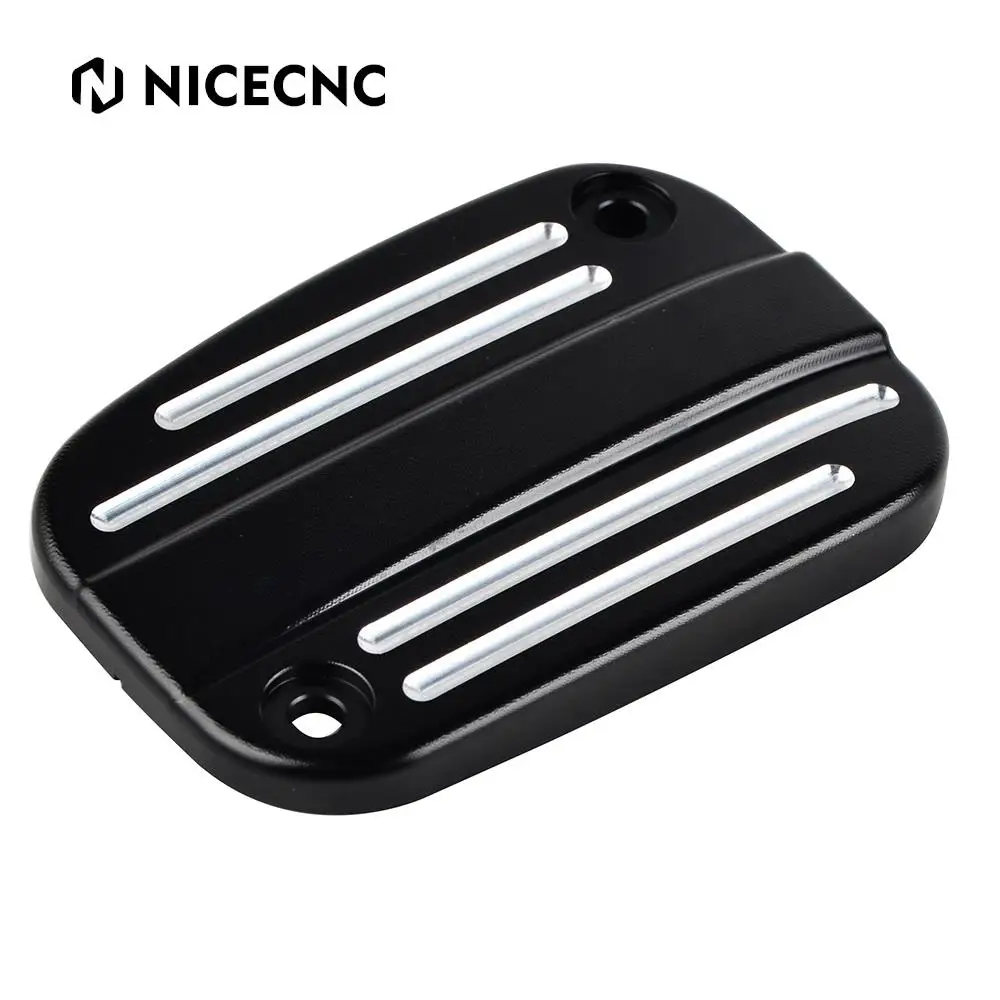 

Front Brake Reservoir Cover Master Cylinder Cap For Harley Softail Slim Fat Boy CVO Breakout Heritage Softail 2015 2016 2017