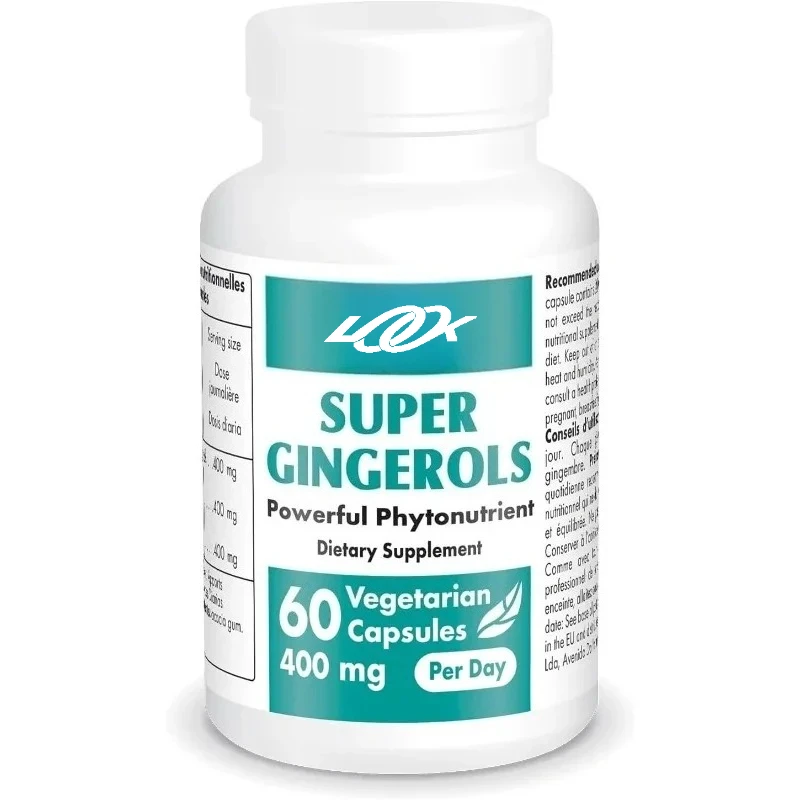 Super Ginger Juice 400mg/day (Efficient 20% Ginger Juice) - Ginger Root Extract Supplement -60 Vegetarian Capsules