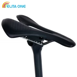 High Quality Carbon Fiber Saddle Mtb/ Road Carbon Cushion 115g Cycling Bicycle Seat 270 * 143mm