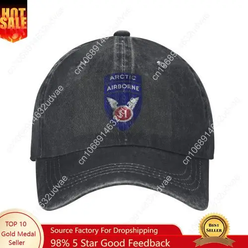 

11th Airborne Division Patch Arctic Angels Hats Mens Womens Sports Baseball Hat Tailor-made Caps Cowboy Trucker Cap