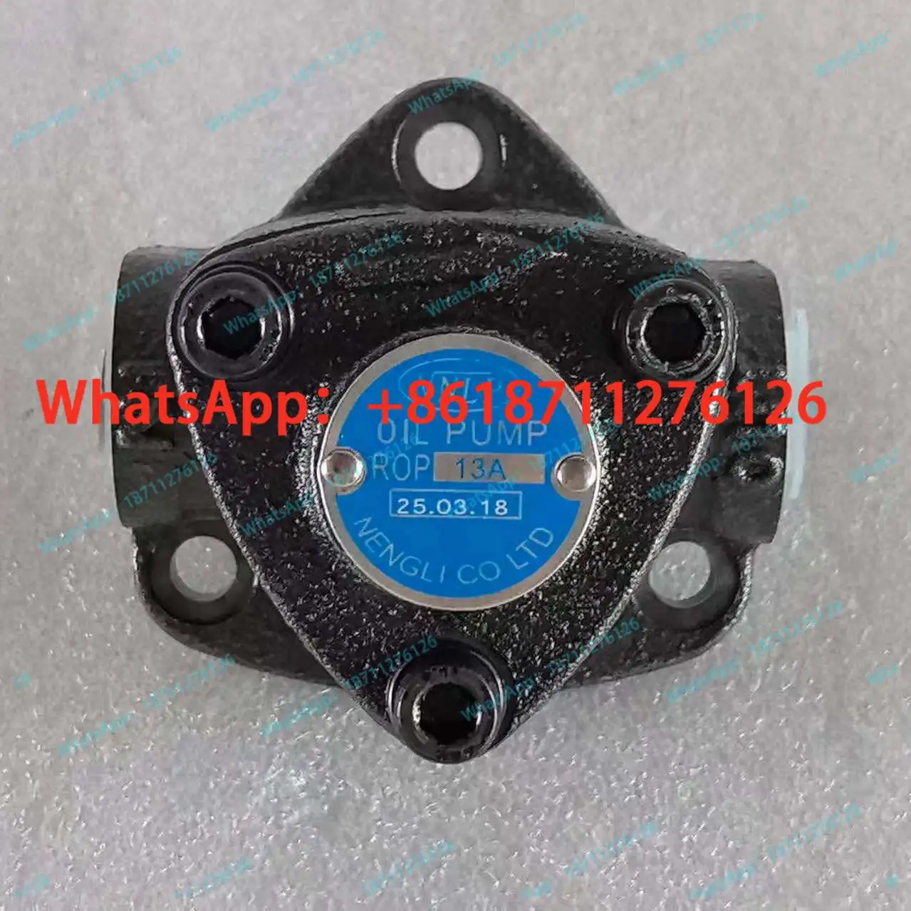 Machine tool lubricating oil pump triangular cycloid pump 220/380V oil pump motor TOP-12A + 1/4 quality assurance