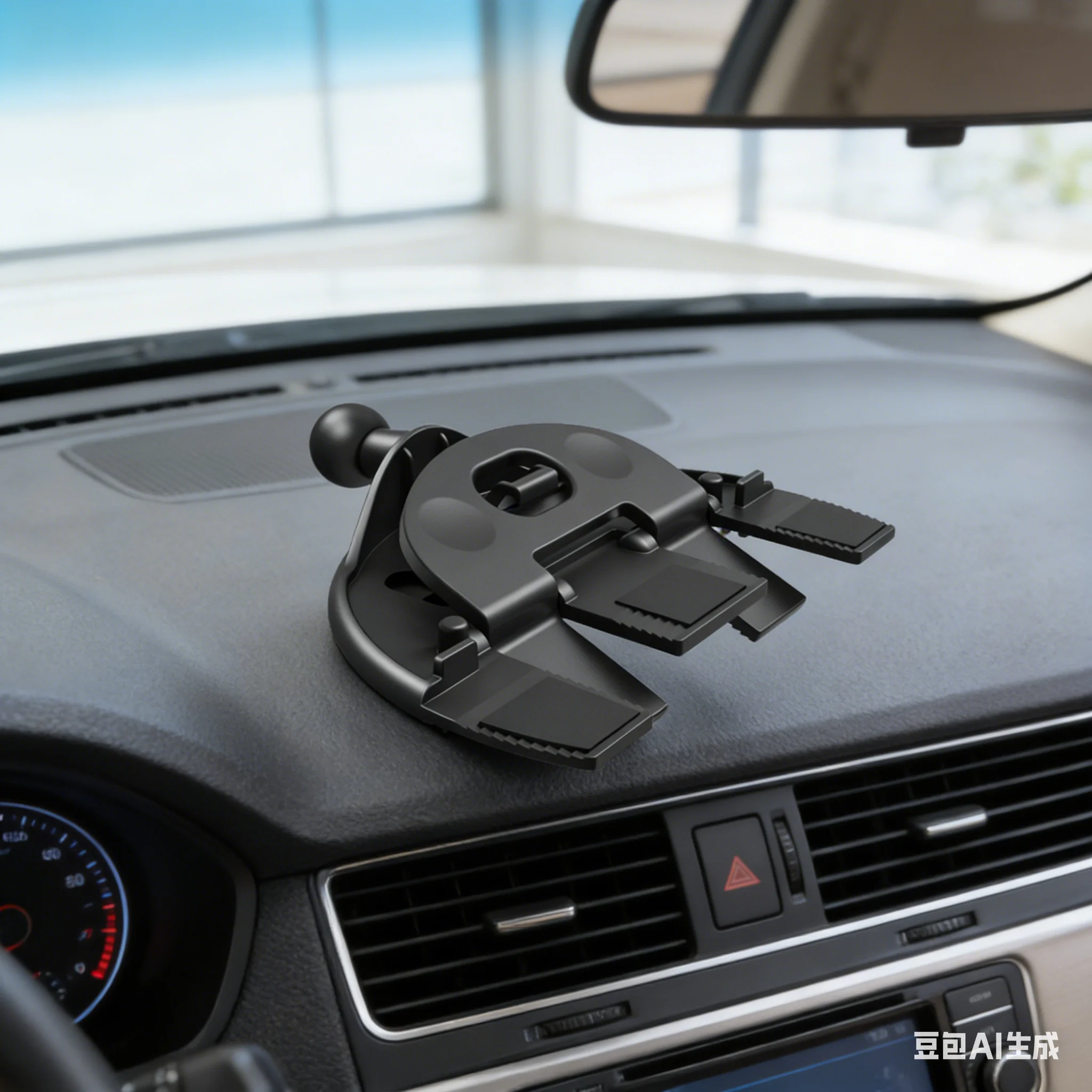 

1 шт. портативный регулируемый автомобильный держатель для CD-плеера, черный, для экранов CarPlay, портативный и простой в установке, навигационный кронштейн, аксессуары