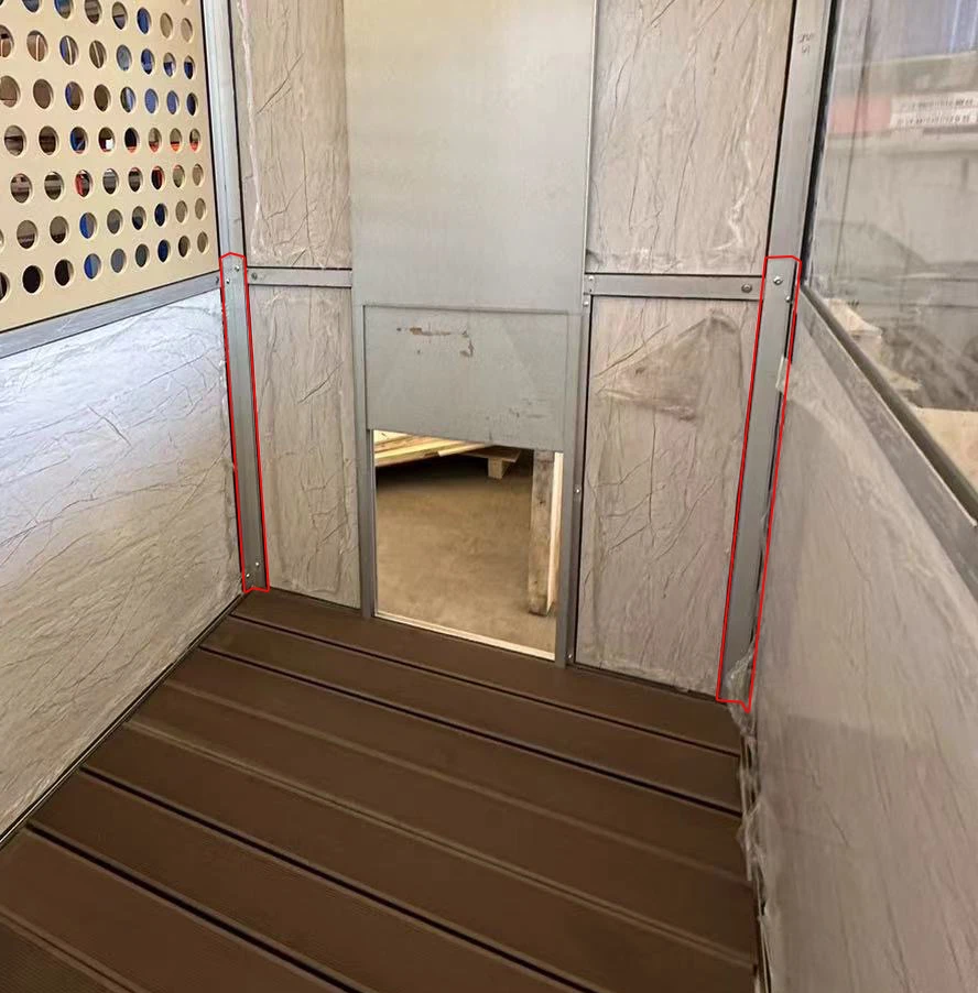 Canil de aço inoxidável selado e isolado Sem infecção Canil de gaiola de descarga higiênica Grande espaço Canil confortável