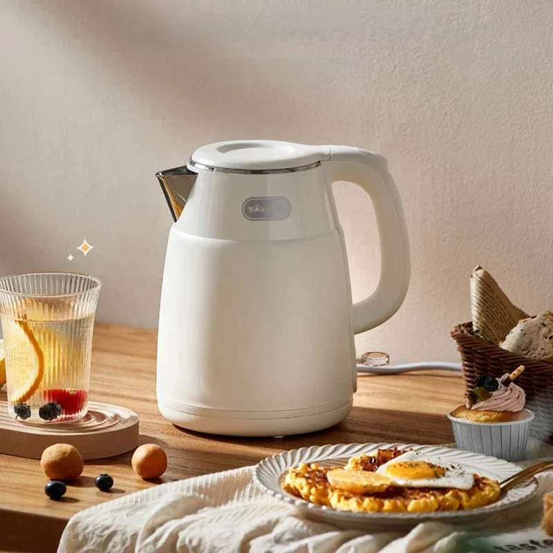 غلاية كهربائية محمولة غلاية كهربائية منزلية من الفولاذ المقاوم للصدأ أوتوماتيكية مضادة للحرق الجاف وعاء ماء غلاية شاي صغيرة غلاية ماء