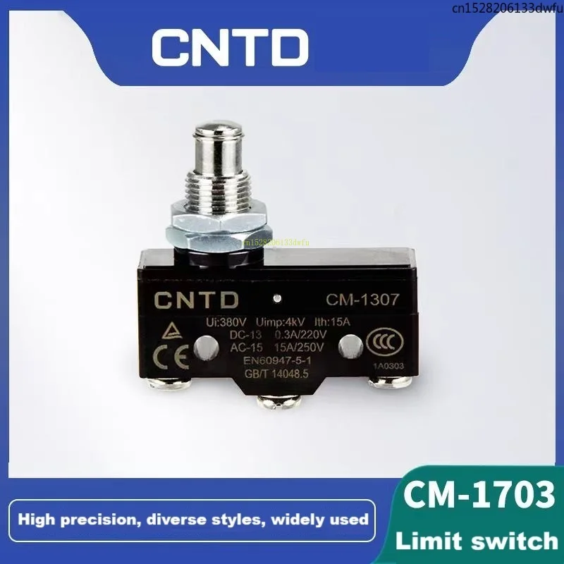 CNTD Electrical Micro Switch CM-1307 Horizontal Limit Travel Switch Self Resetting Long Handle
