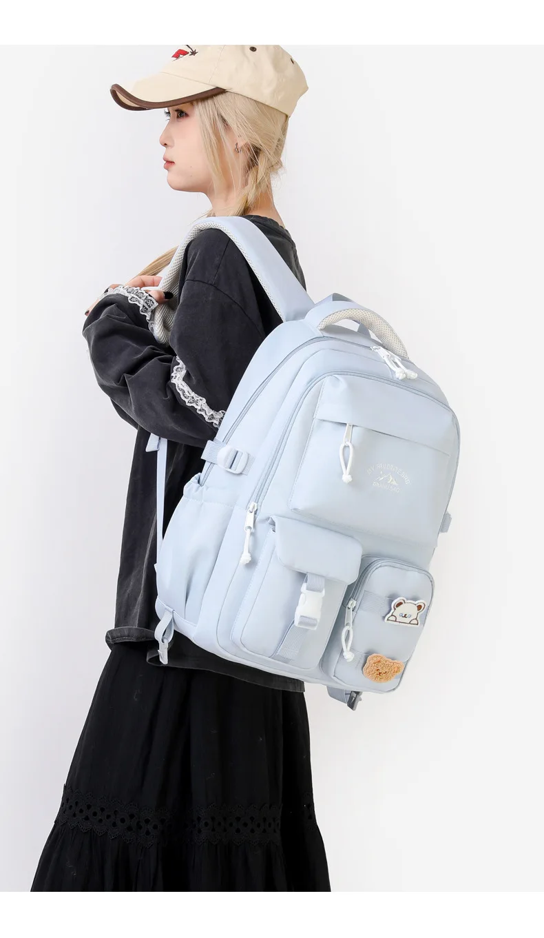 2026 Children Wheeled Backpack Students Schoolbag Rolling Backpacks Bag Kids School Trolley Bookbag Girls School Bag with Wheels