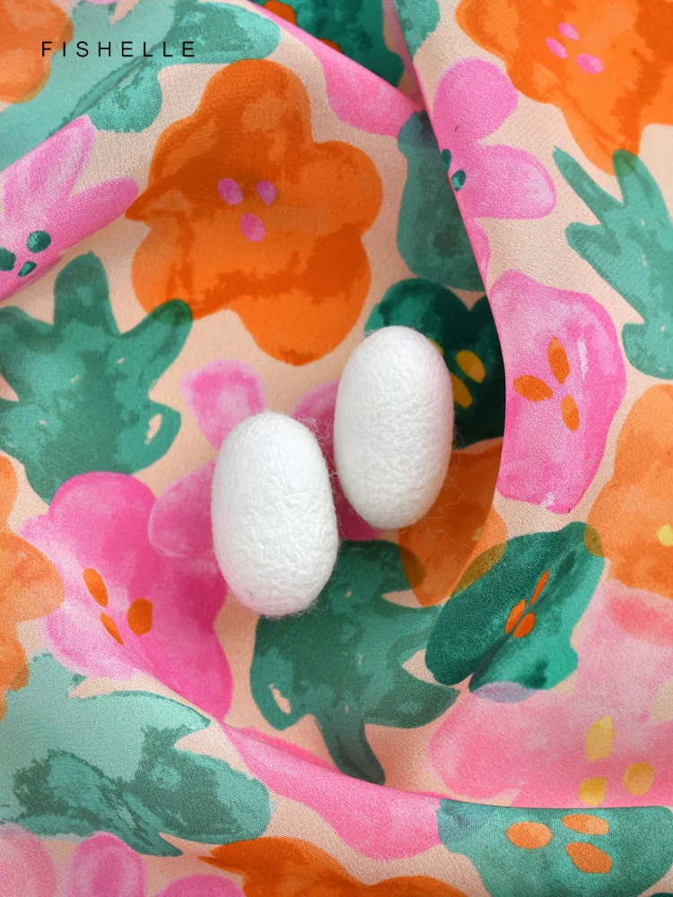 Nuevo 100% bufanda de seda auténtica crepé de chine chal fino bufanda cuadrada corbata señora regalo de lujo diadema de alta calidad pañuelo hijab