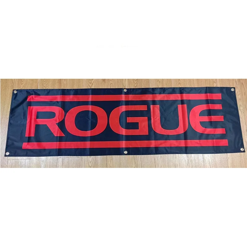 

130GSM 150D Material Rogue Banner 1.5ft*5ft (45*150cm) Size for Home Flag Indoor Outdoor Decor yhx207