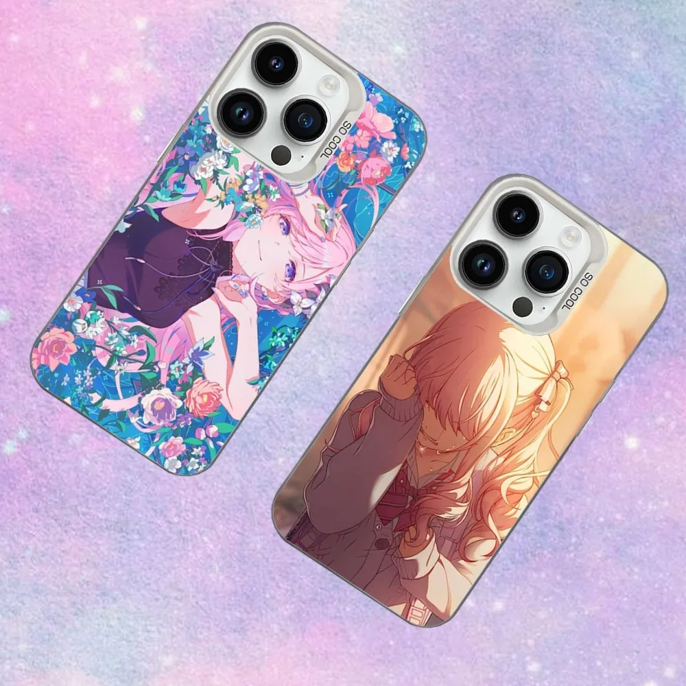 

Anime Game P-Project Sekai-is Phone Case For iPhone 16,15,14,13,12,11,Mini,Pro,SE,MAX White Matte Shockproof Cover