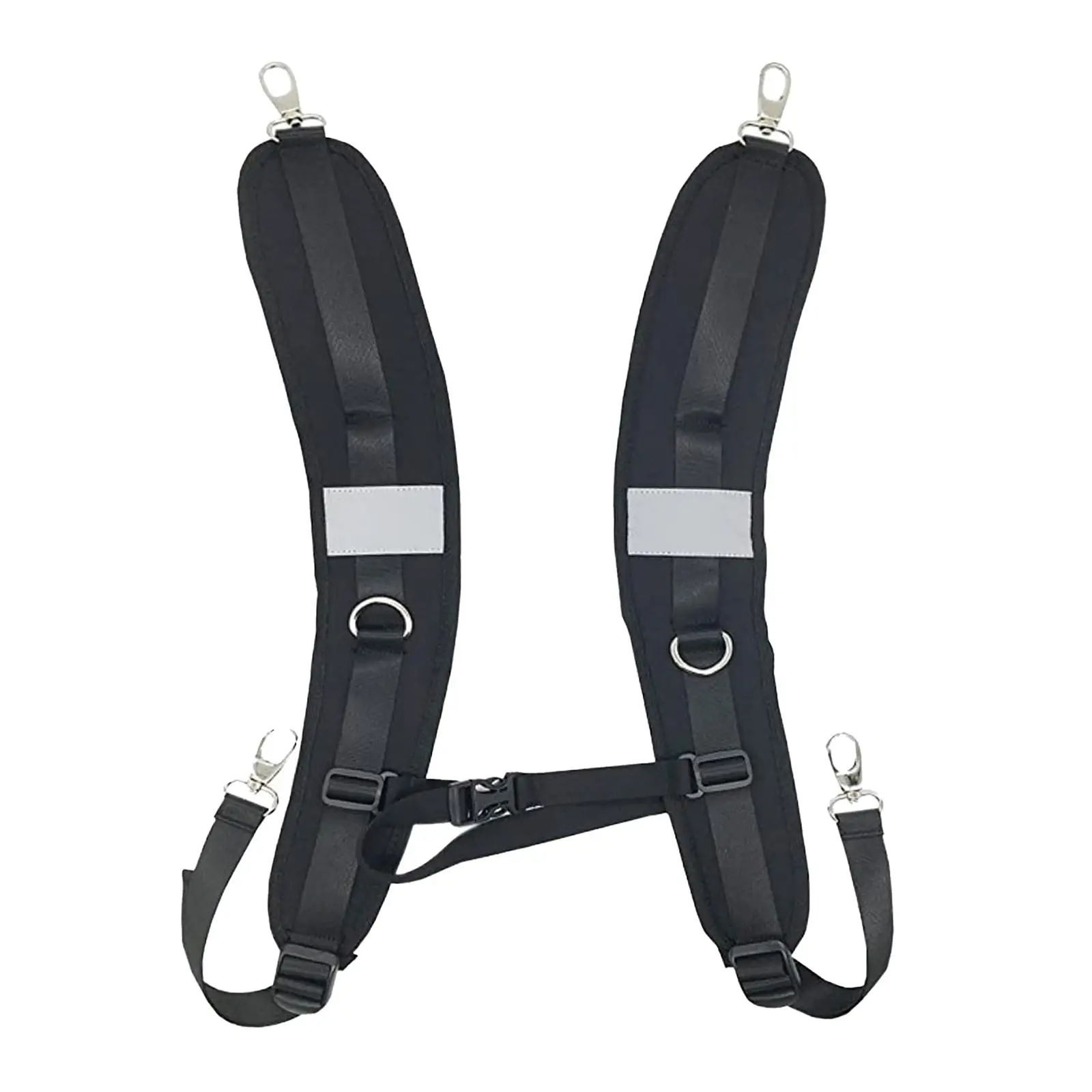 2x Padded Shoulder Straps DIY Supplies Oxford Comfortable Lightweight with Adjustable Belt Waterproof Shoulder Strap Belt