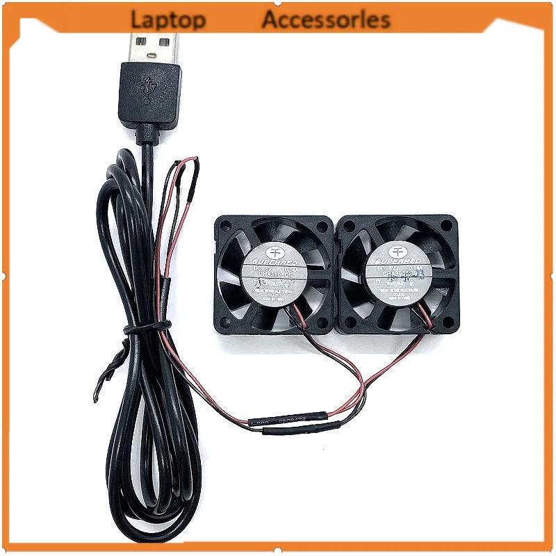 HJ 2 in 1 3010 30mm 3cm Fan 5V Heat Dissipation CHA3005CS Mini Slim Set-Top Box USB Mute Dual Fan