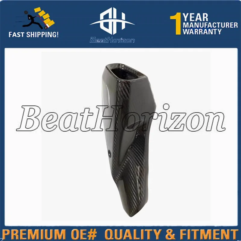 Real Carbon Fiber for Honda CB650R 2019 2020 2021 Exhaust Pipe Cover Heat Shield Protector Guard Anti-Scalding Shell