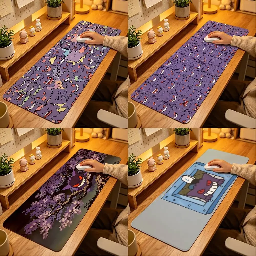 Cool-G-gengarS Kawaii Mouse Pad Computer Mat Deskpad Laptop Keyboard Mat Office Large Landscape Mousepad
