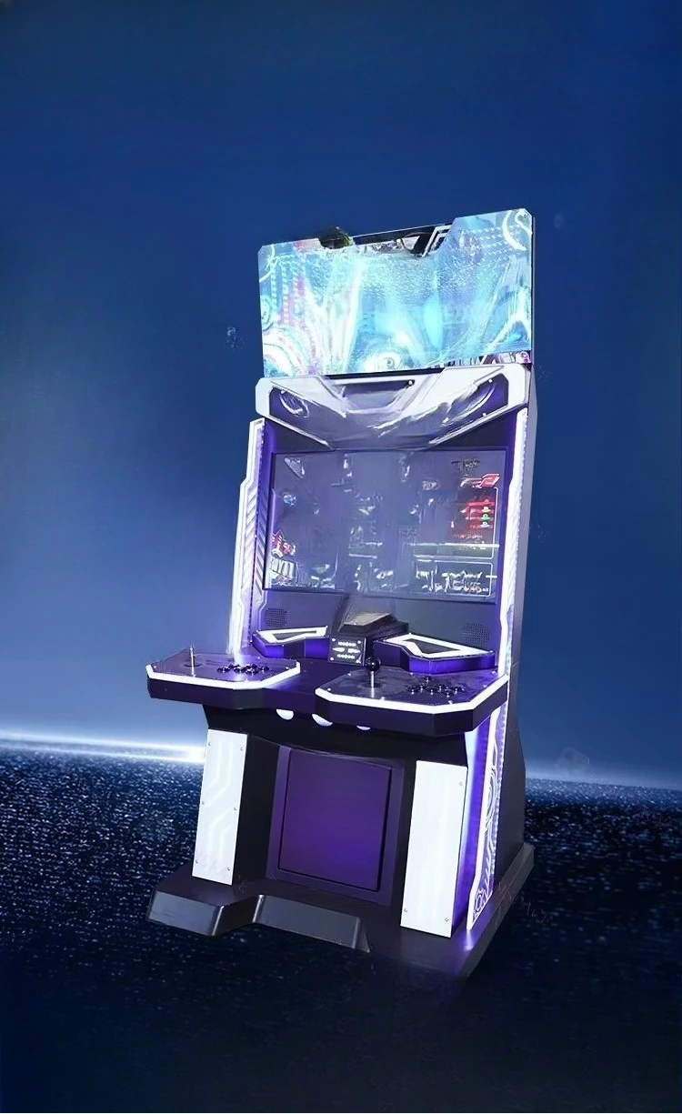 Game Room Coin 2 Person Classic Fighting Retro Amusement Fighter Game Console Arcade Cabinet