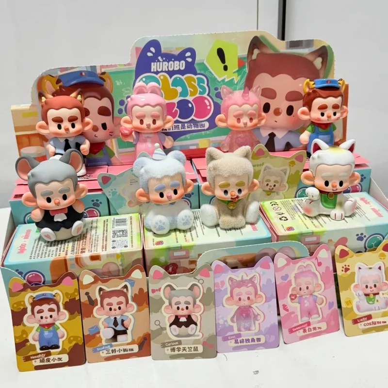 

Hurobo class zoo series Our class is a zoo blind box with cute ornaments dolls and new hand-made birthday presents