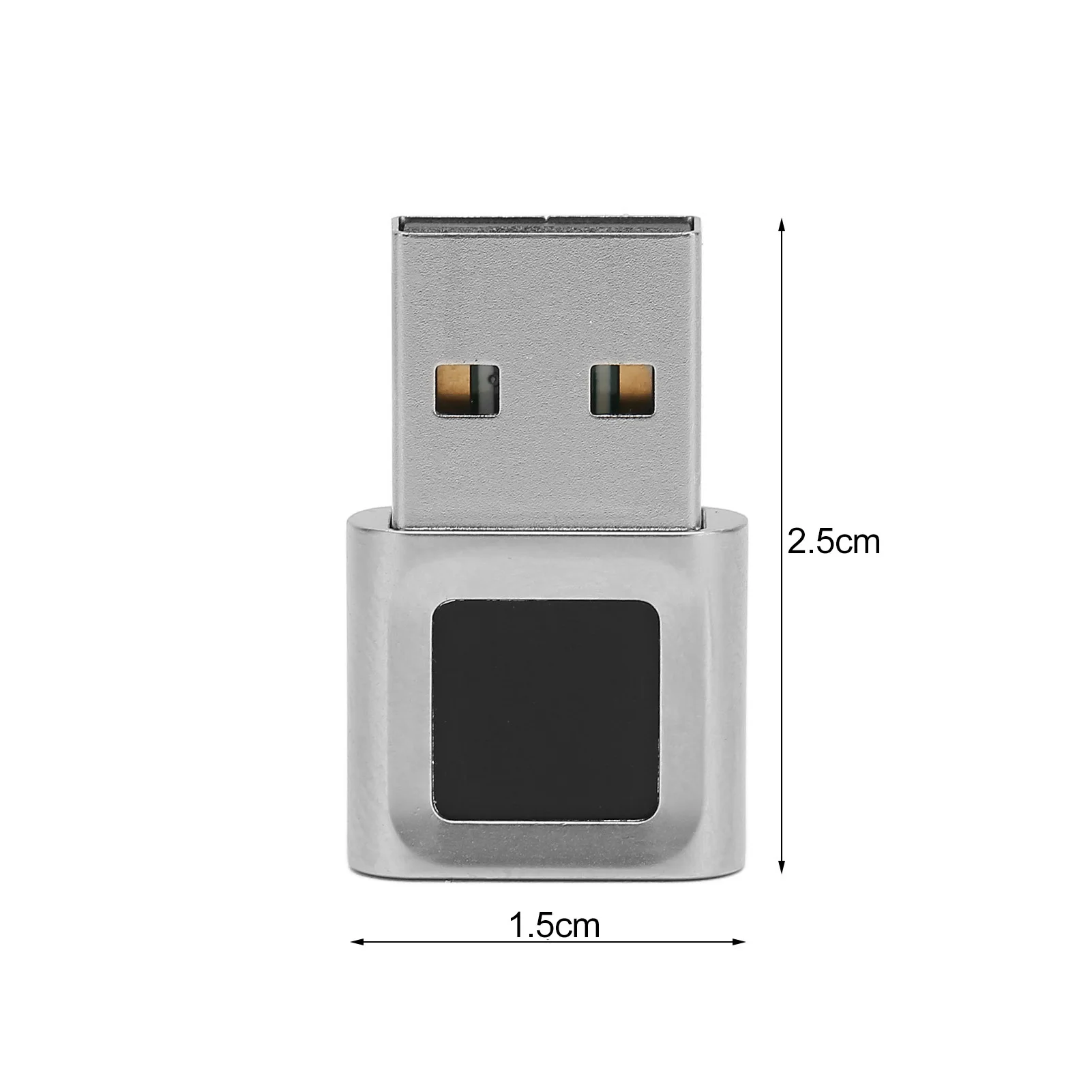 قارئ بصمات الأصابع USB مستشعر بصمات الأصابع مرحبا 0.5 ثانية سريع المطابقة التوصيل والتشغيل للكمبيوتر/الكمبيوتر المحمول نقل مستقر