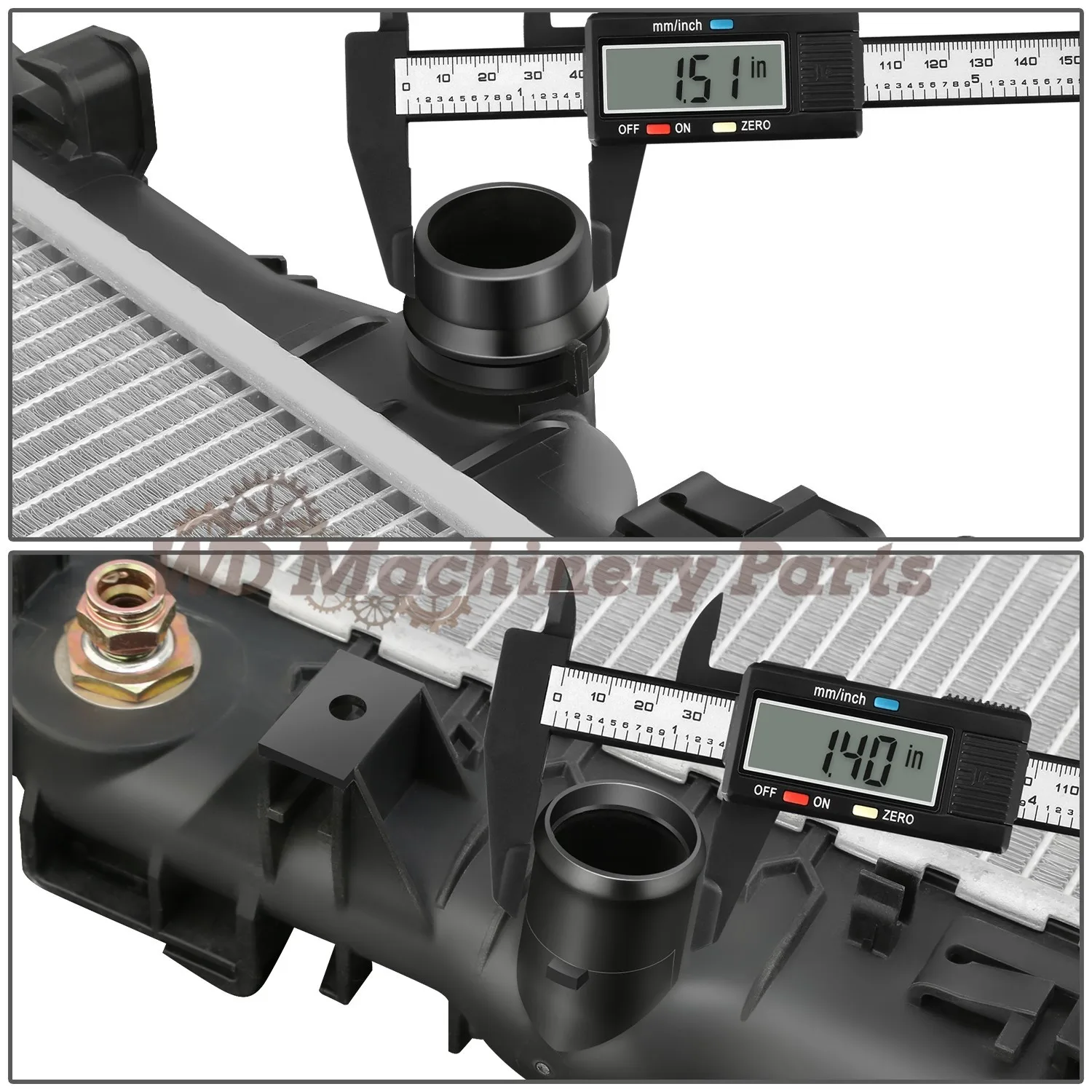 Radiatore in alluminio DPI 13197 13311079 per 11-16 Chevy Cruze Limited 1.4/1.8 AT/MT OE Style