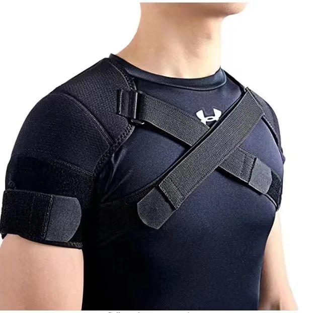 Tirante rotador de brazo superior de articulación de soporte de hombro ajustable, soporte deslocado para aliviar lesiones, equipo protector