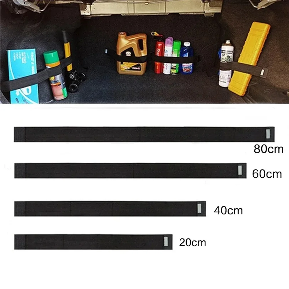 Practical Car Trunk Storage Organizer - Fixing Tape for Secure Storage, Trunk Tidy Solution, Car Interior Accessories