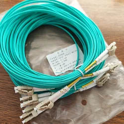 5/10PCS OM3 LC UPC-LC UPC multimode duplex 2.0mm fiber optic jumper LC fiber optic jumper cable 5m