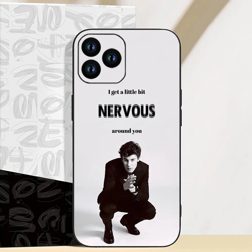 Singer Shawn Mendes Phone Case For iPhone 11 12 13 14 15 Mini Pro XS Max X S Plus XR Shell