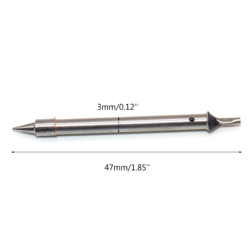 5Pcs USB Electric Soldering Iron Tips 5V 8W Interface Welding Iron Tip Kit Head Rework Repair Tools Soldering Iron Pen