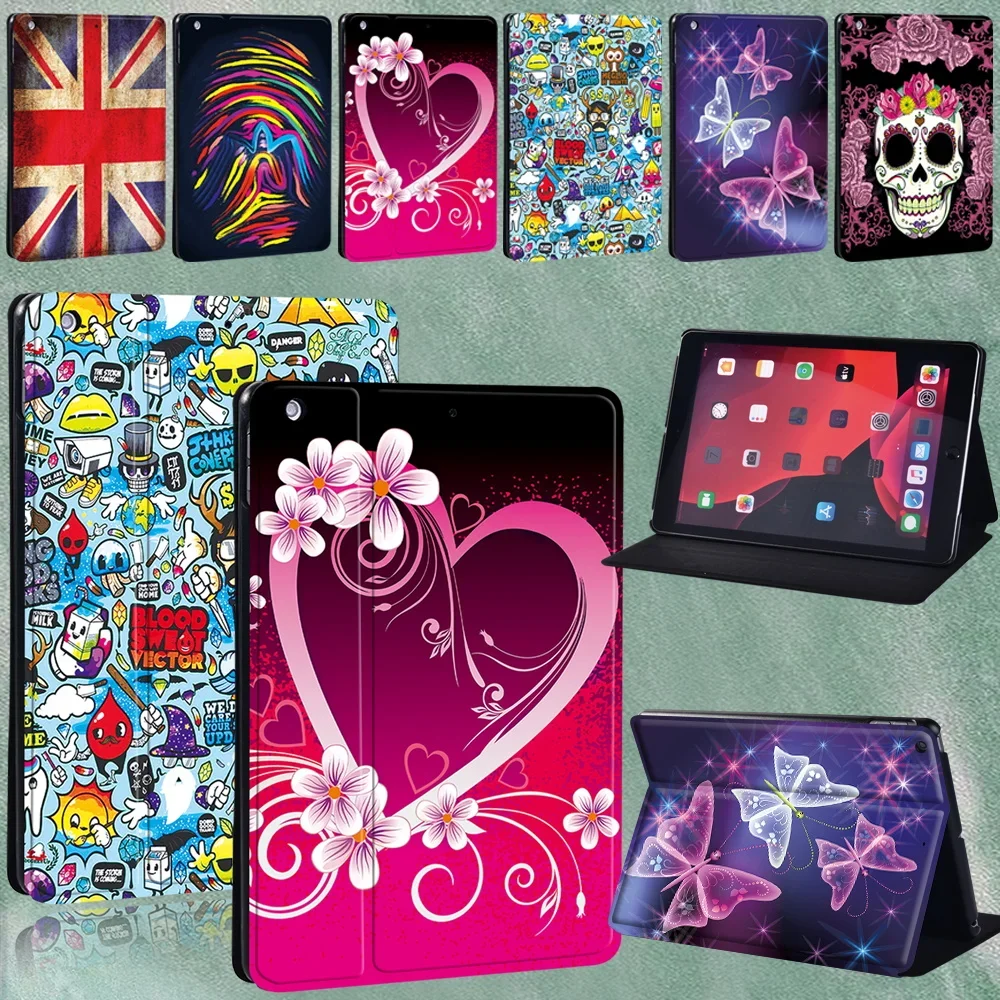 

Tablet Case for Apple Ipad 8/ipad Air 4/ipad Pro 11/IPad 2/3/4/ Mini 1/2/3/4/5 /iPad Air 1/2/3/IPad Pro PU Leather Case + Stylus