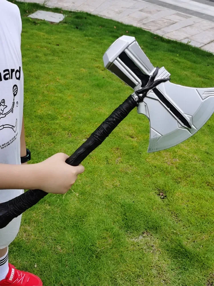 Figurka Thor Stormbreaker 53 cm, zabawki, młot, topór, model ML Legends, rekwizyty do cosplay na Halloween, prezent do odgrywania ról dla dzieci — zdjęcie 2