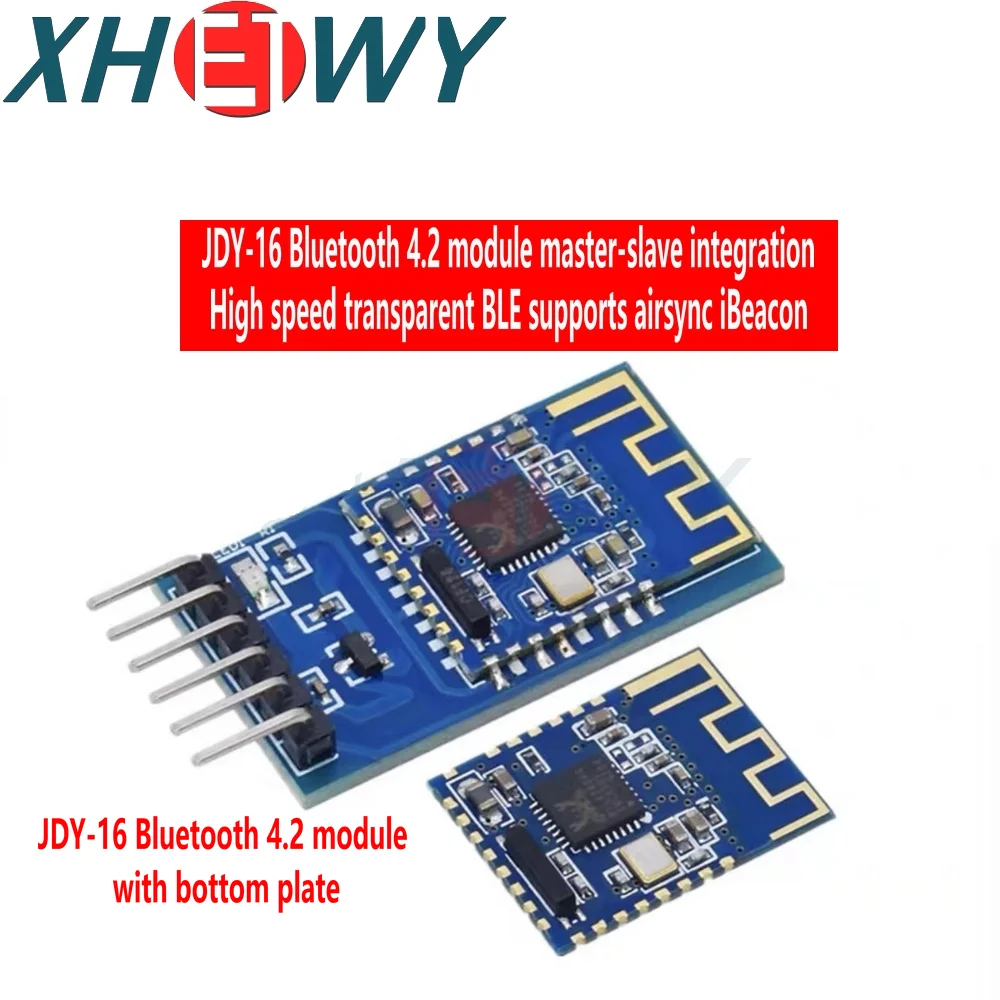 1PCS-20PCS JDY-16 with bottom plate Bluetooth 4.2 module transparent module BLE module Bluetooth module 2021